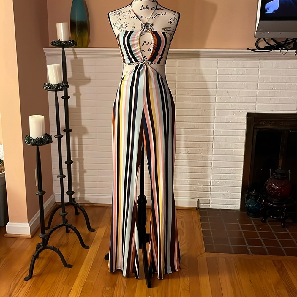 Fashion Nova Halter Style Jumpsuit